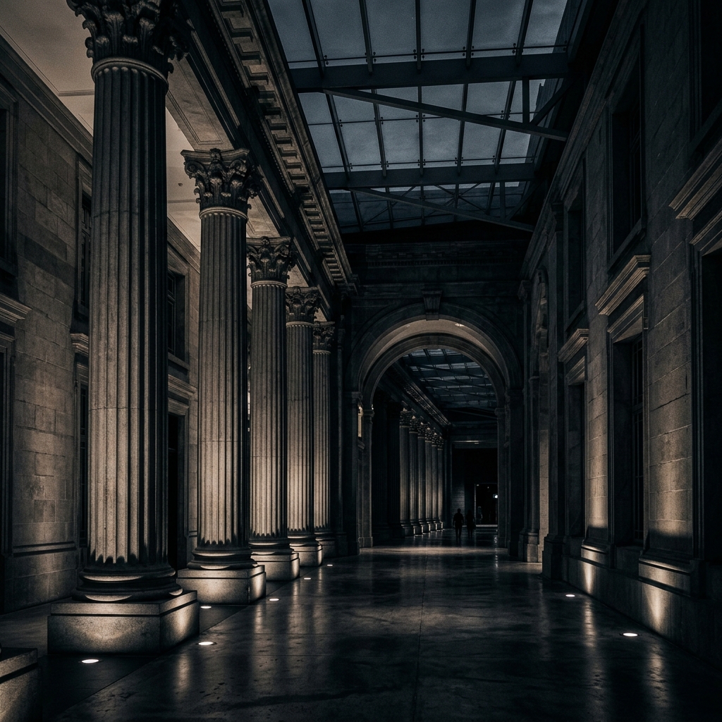 National Gallery Singapore Colonnade